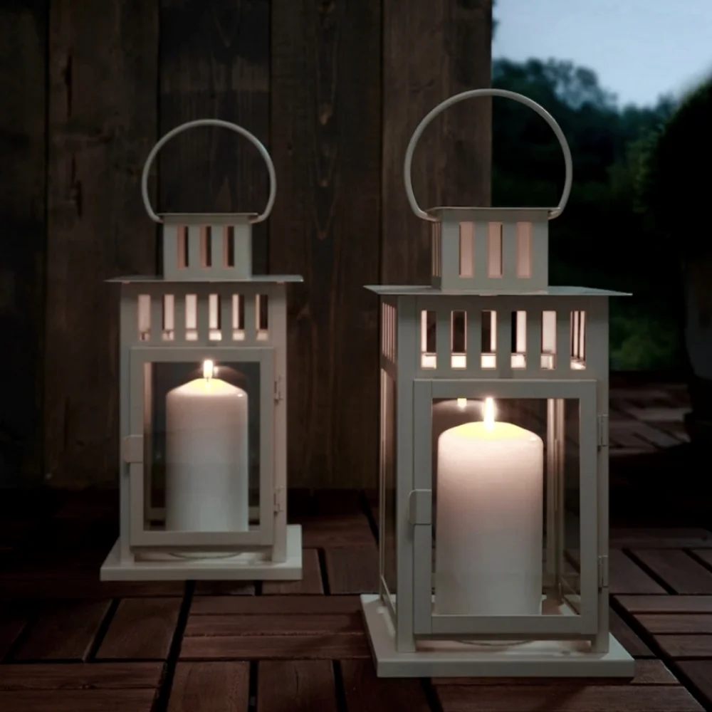Ikea Borrby lanterns